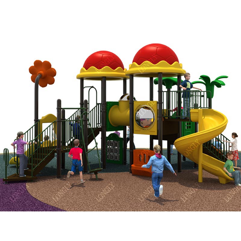 Kids Education Park - Dobrej jakości plastikowa zjeżdżalnia edukacyjna dla