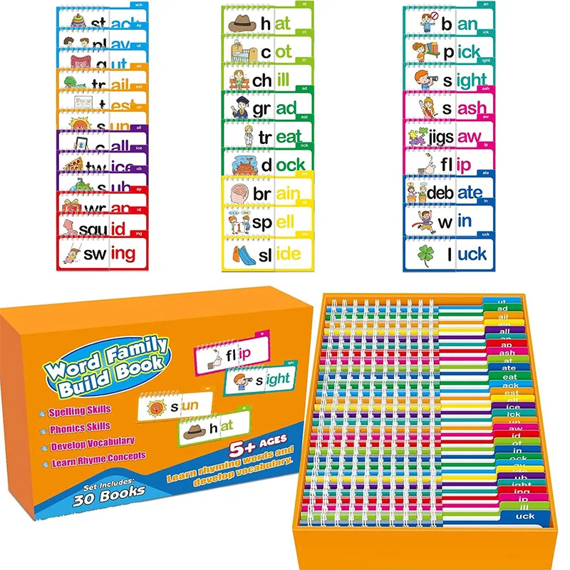 Kids Education Rhymes - 30 książeczek z czytaniem i rytmami,