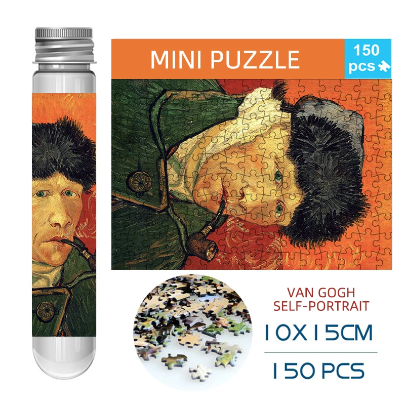 Kids Education Youtube - 150 szt. Mini probówki Puzzle Van