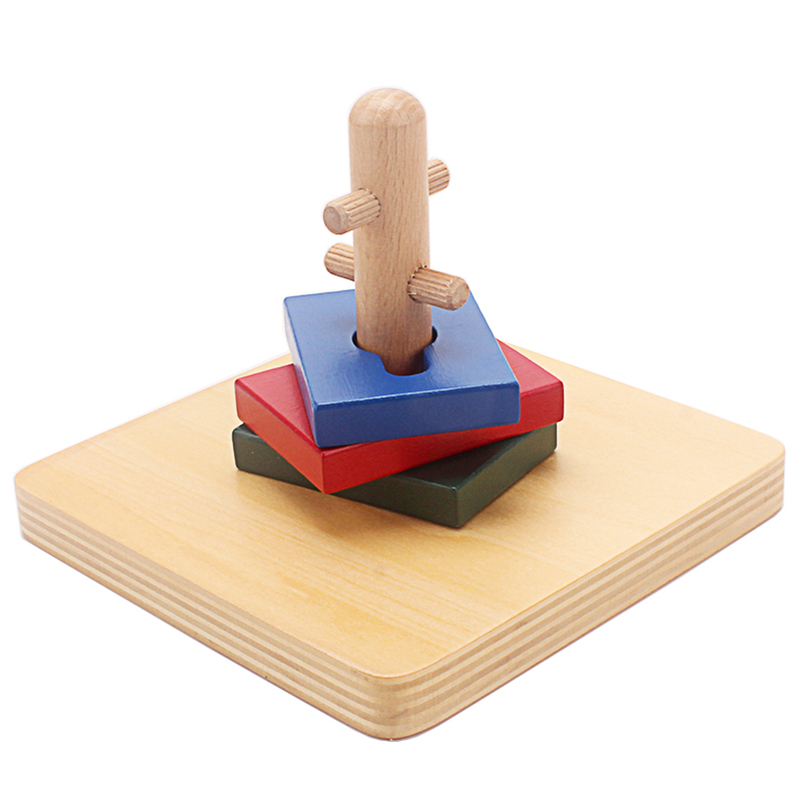 Kids Educational Box - Niemowlę Montessori drewniane zabawki Twist &