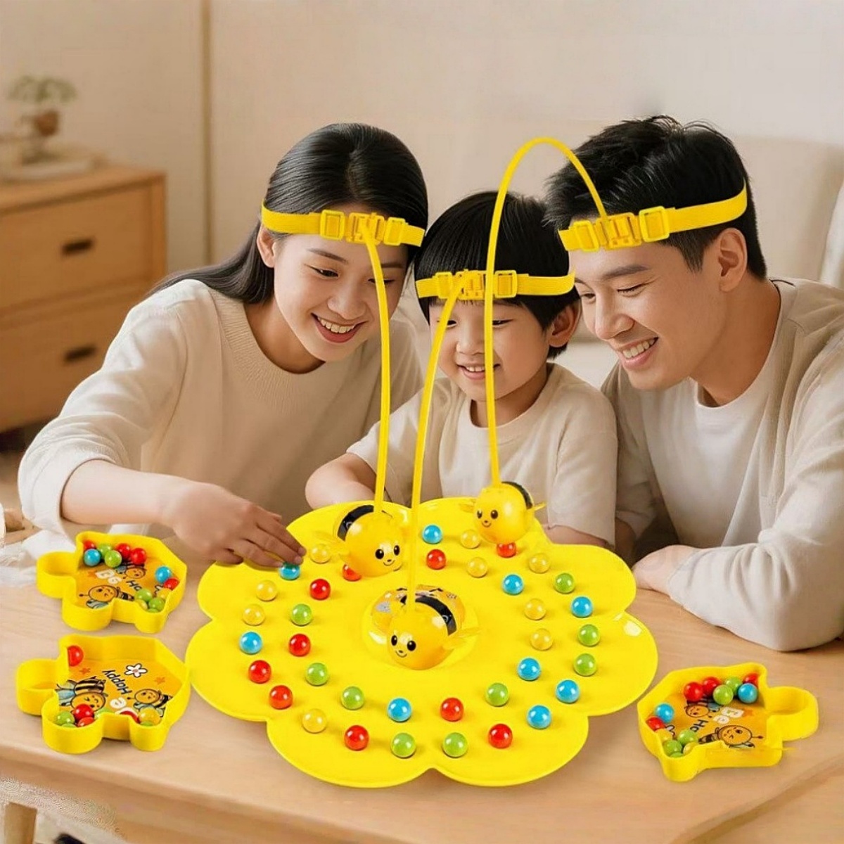 Kids Education Music - Mała Pszczoła Wielofunkcyjna Gra Planszowa Puzzle