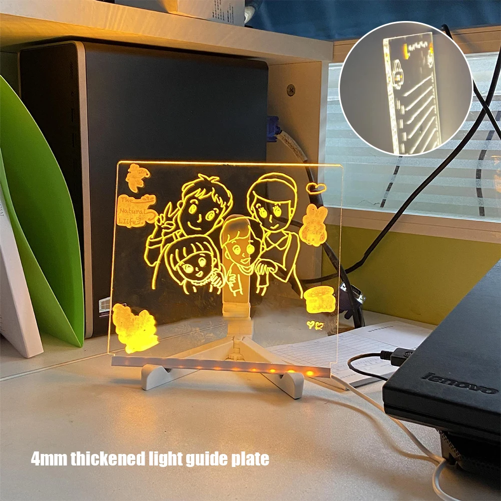 Kids Education Drawing - Tablica do rysowania dla dzieci LED,