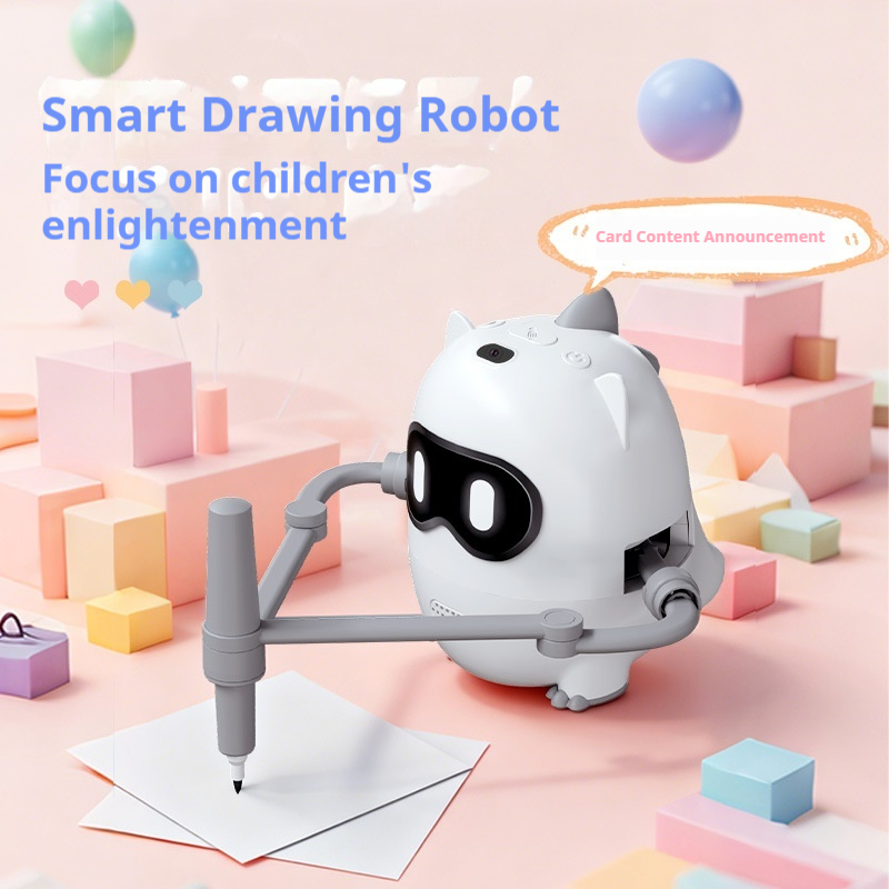 Kids Education Drawing - Uniwersalny Inteligentny Robot Dinozaur do Rysowania,