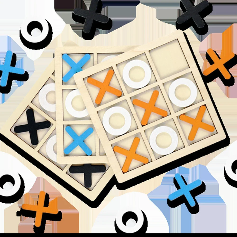 Drewniana gra XO Tic Tac Toe M – Kids Educational Box recenzja i cena