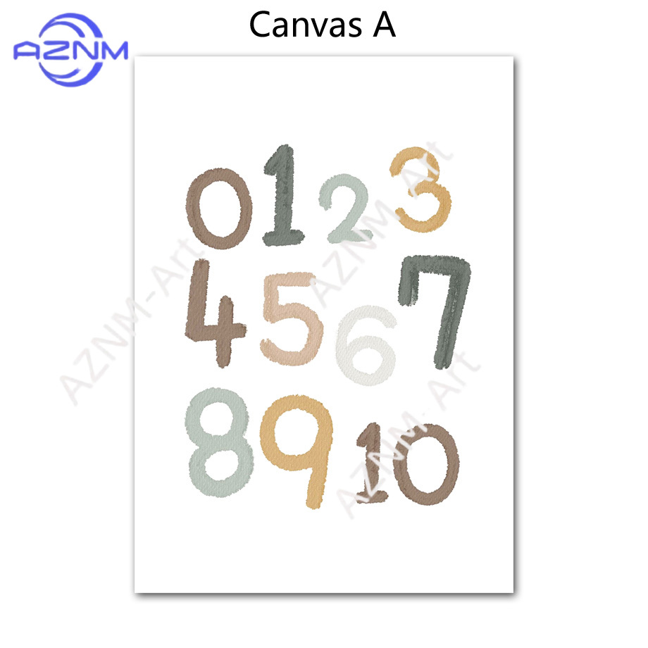 1/2 szt. Edukacyjny Plakat z C – Kids Education Number recenzja i cena