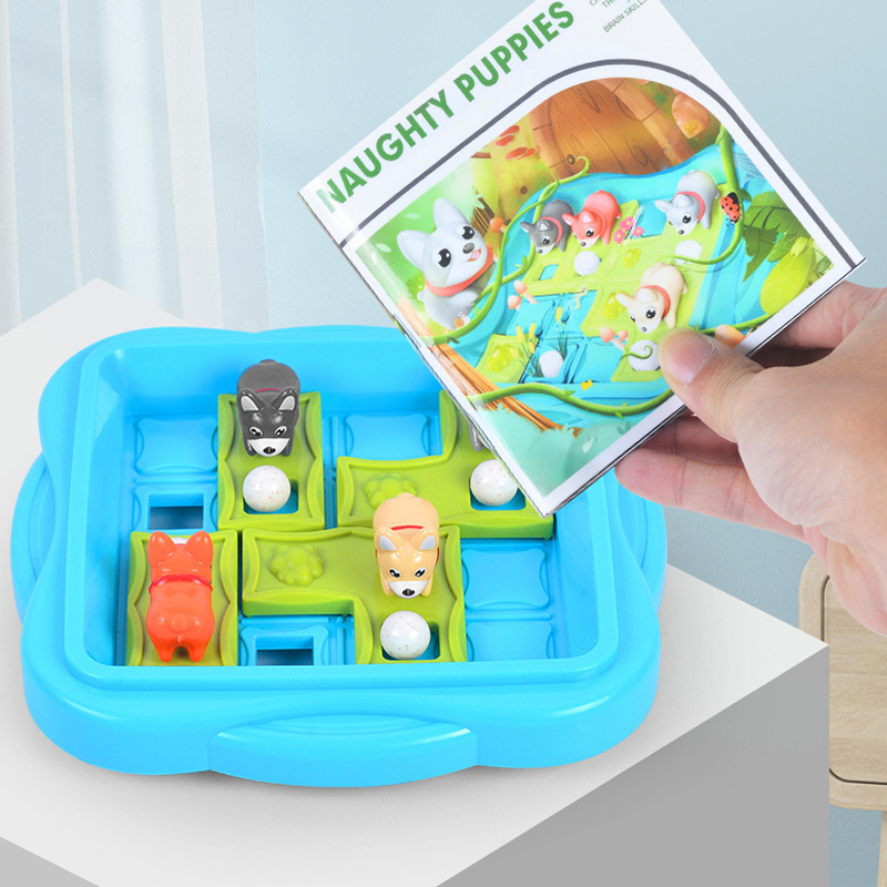 Gra planszowa Naughty Puppies  – Game Educational For Kids Free recenzja i cena