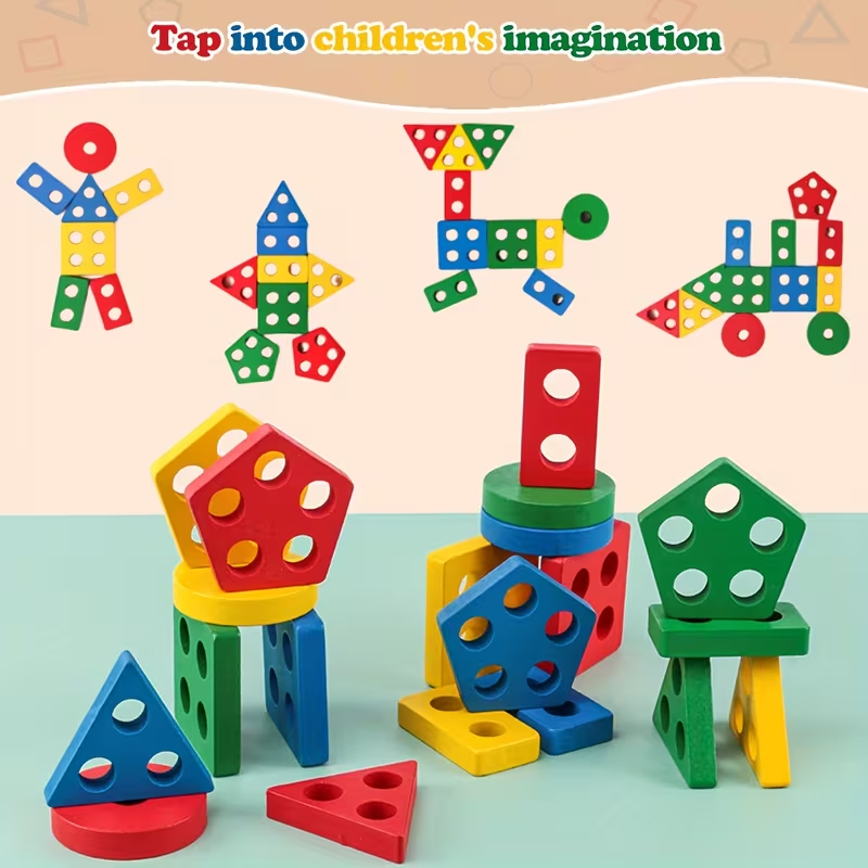 Drewniane gry Montessori zabaw – Kids Educational Box recenzja i cena