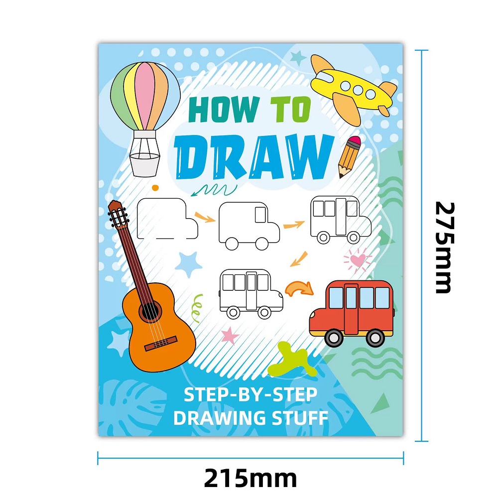 Książka do rysowania zwierząt  – Kids Education Drawing recenzja i cena