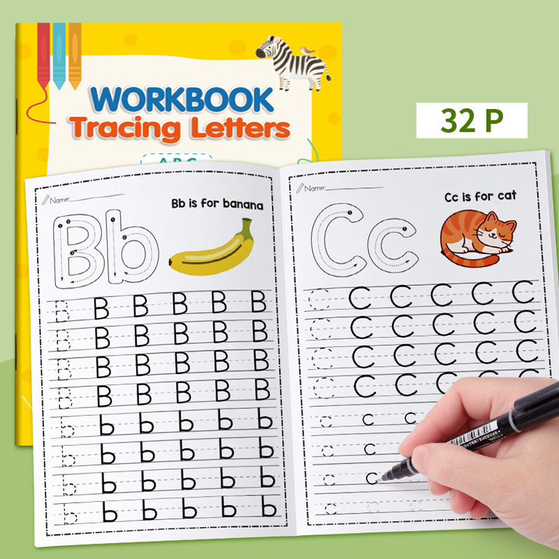 Zeszyt ćwiczeń alfabetu dla pr – Learning Workbook Preschool recenzja i cena