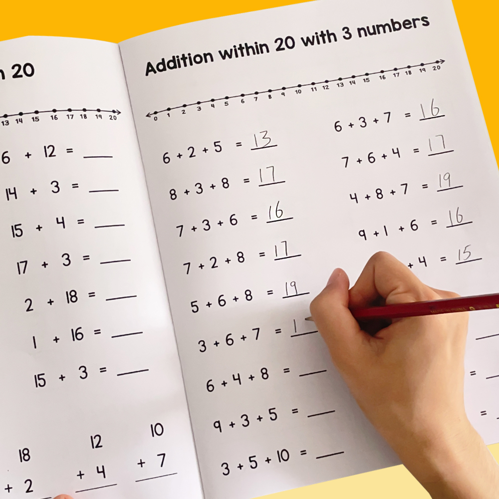 Dodawanie i odejmowanie w ciąg – Learning Workbook Preschool recenzja i cena