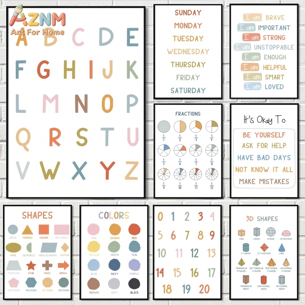 AZNM Edukacyjny Alfabet i Cyfr – Kids Education Number recenzja i cena