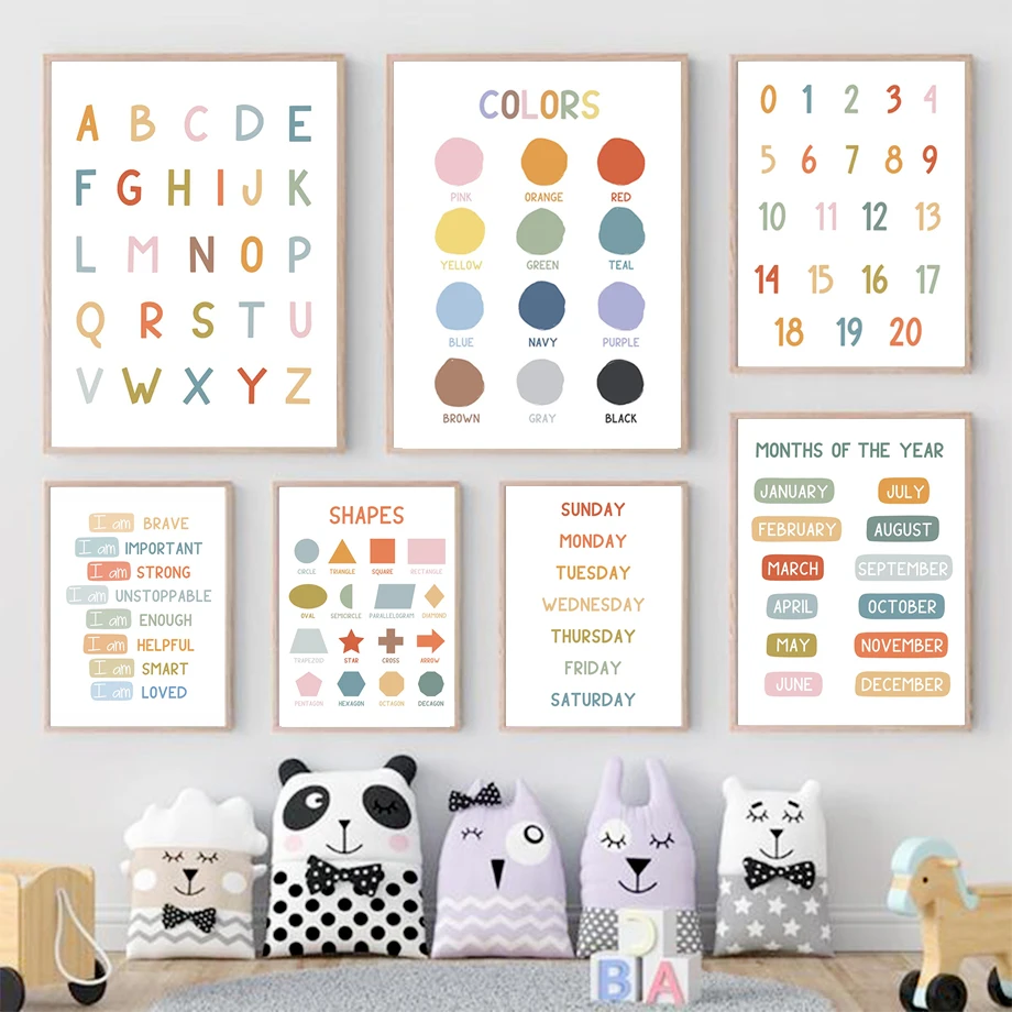 Plakat edukacyjny dla dzieci:  – Kids Education Number recenzja i cena