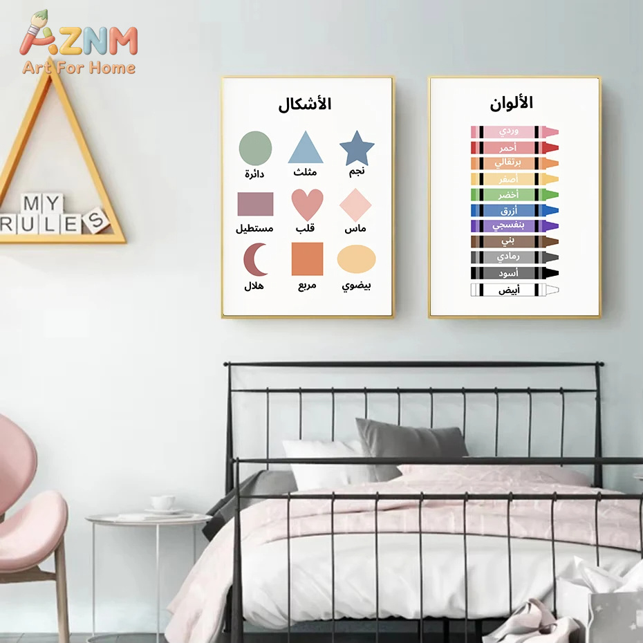 AZNM Arabskie Edukacyjne Obraz – Kids Educational - Alphabet Numbers & More recenzja i cena