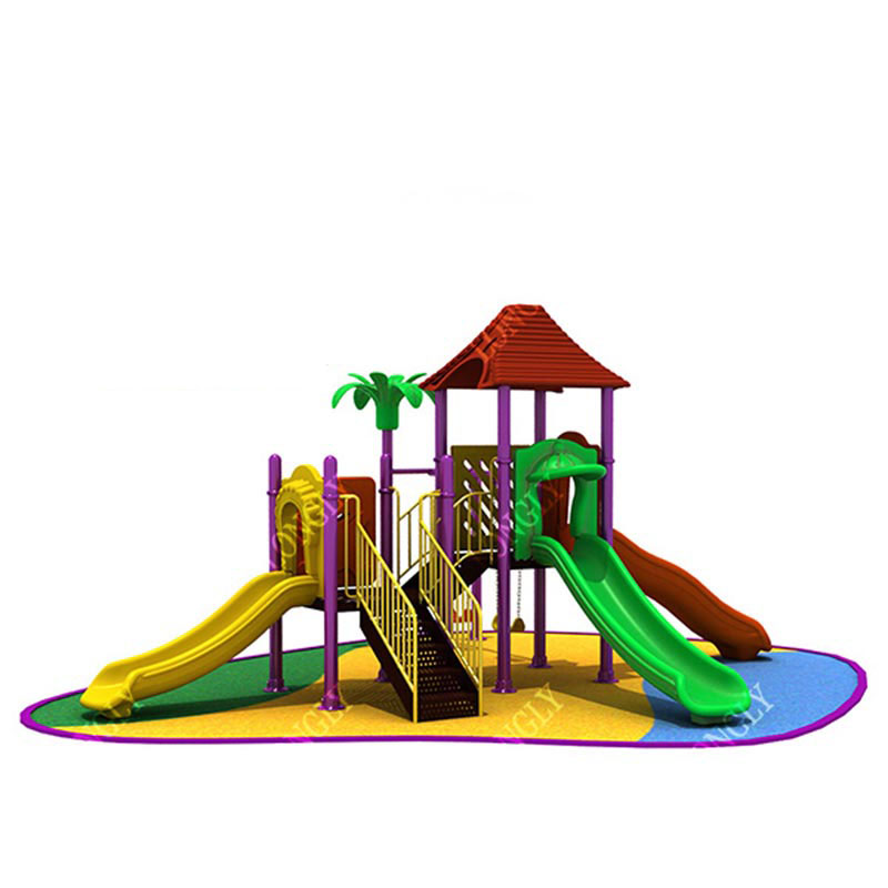 Stylowa plastikowa zjeżdżalnia – Kids Education Park recenzja i cena