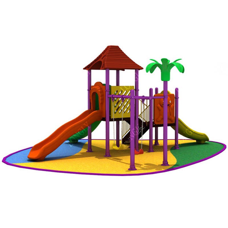 Stylowa plastikowa zjeżdżalnia – Kids Education Park recenzja i cena