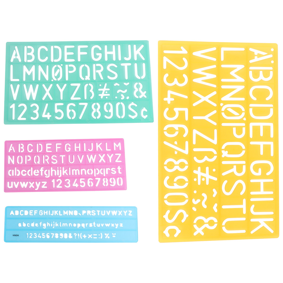 4 szt. Plastikowe linijki do g – Kids Education Number recenzja i cena