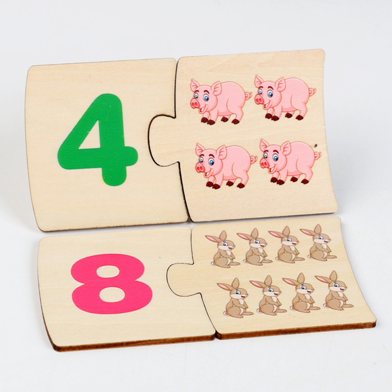 Drewniane puzzle dla dzieci z  – Kids Educational Box recenzja i cena