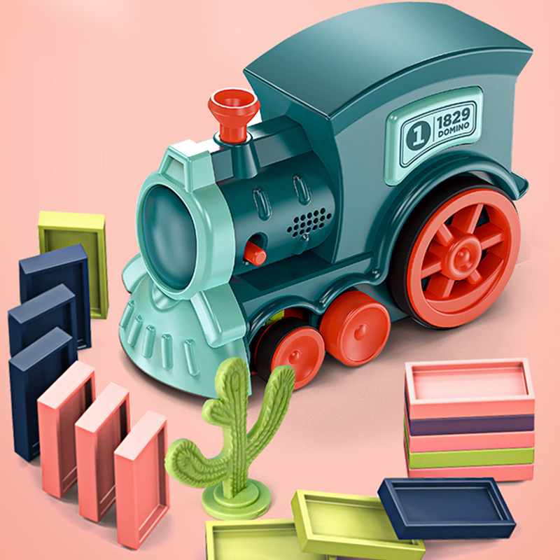 Zestaw lokomotywa domina elekt – Kids Education Music recenzja i cena