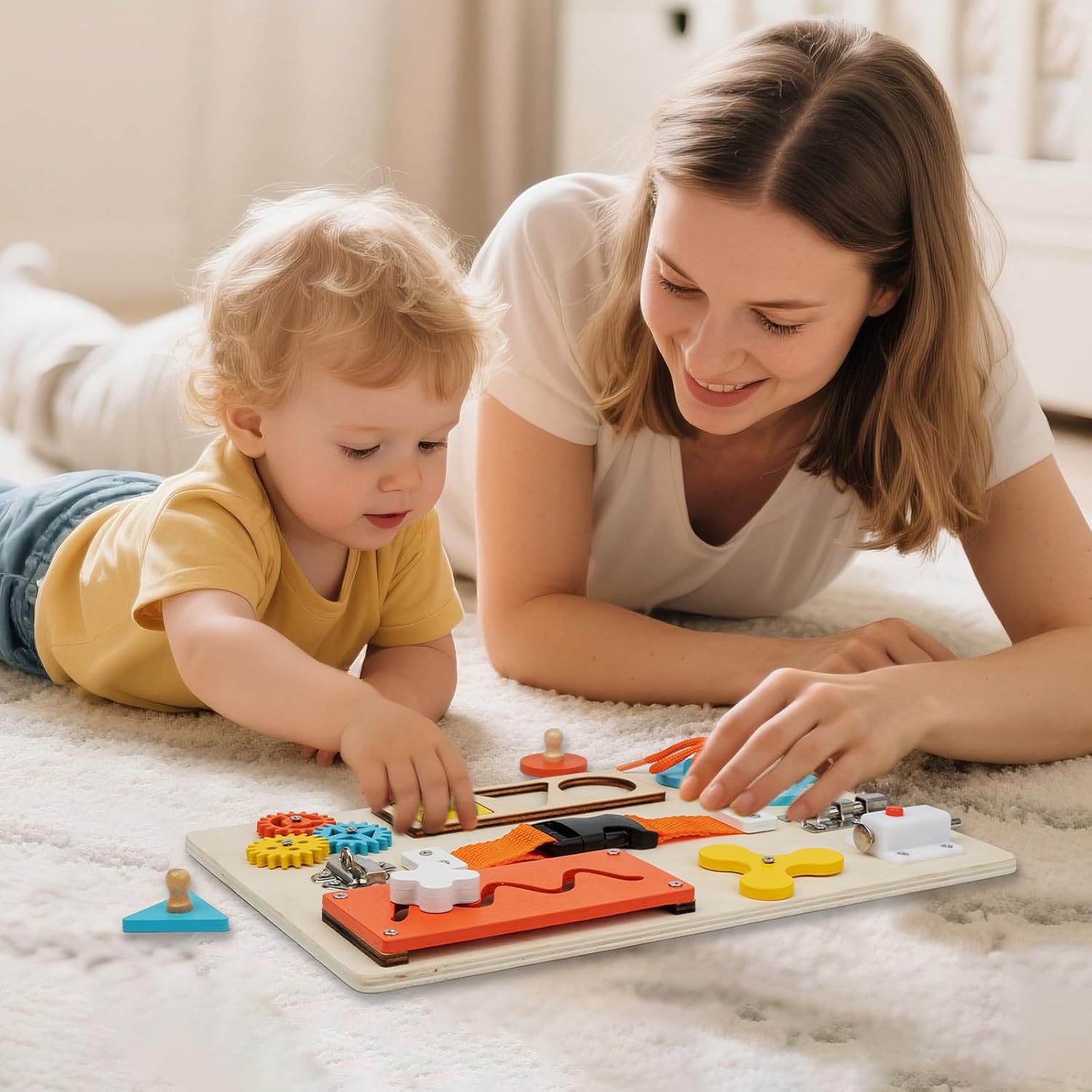 Tablica Manipulacyjna Montesso – Kids Educational Box recenzja i cena