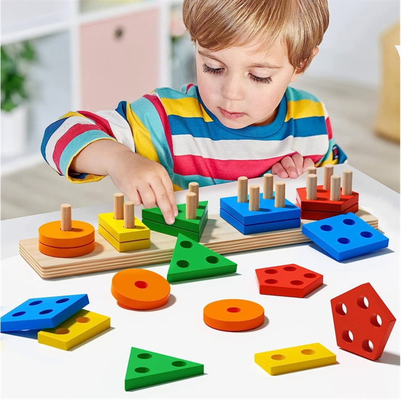 Drewniane zabawki Montessori K – Kids Educational Box recenzja i cena