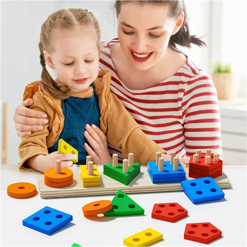 Drewniane zabawki Montessori K – Kids Educational Box recenzja i cena