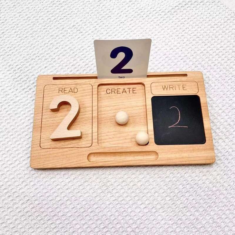 Nowe dzieci Montessori Learnin – Kids Education Number recenzja i cena