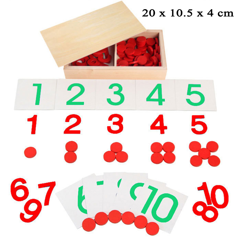 Pudełko do liczenia matematyka – Kids Education Number recenzja i cena