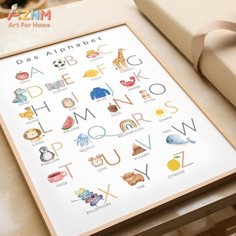 AZNM Niemiecki Alfabet i Cyfry – Kids Education Number recenzja i cena