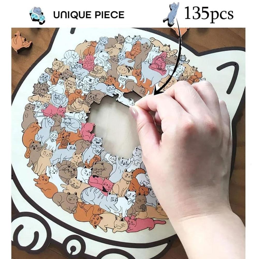 135-elementowe drewniane puzzl – Game Educational For Kids Free recenzja i cena