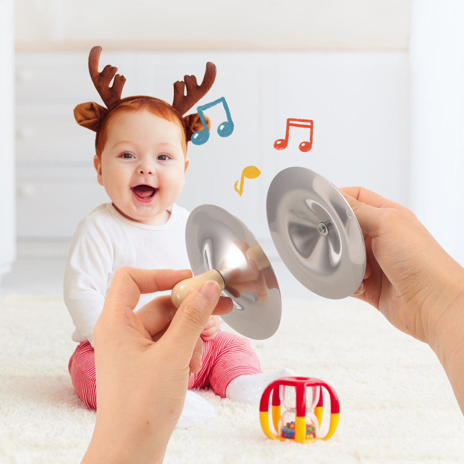2 szt. Małe cymbały na palce d – Kids Education Music recenzja i cena