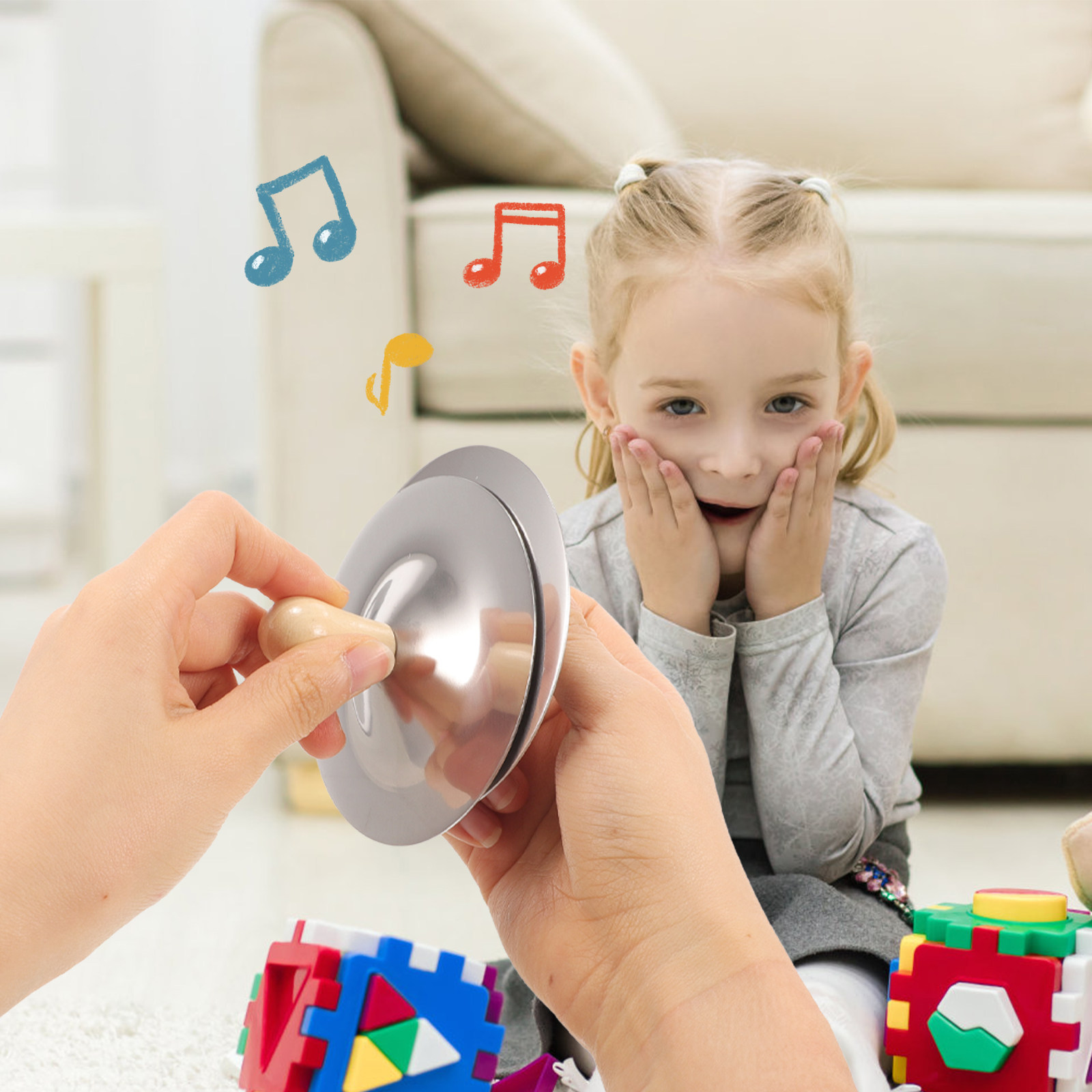 2 szt. Małe cymbały na palce d – Kids Education Music recenzja i cena